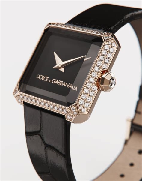dolce gabbana diamond watches